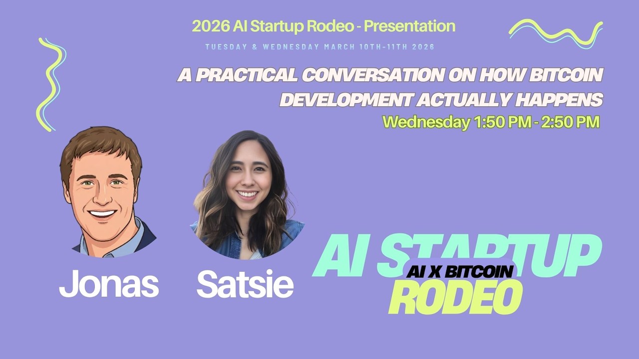 Презентация ChainCode Labs от Адама Джонаса и Satsi | AI Startup Rodeo #SXSW2026