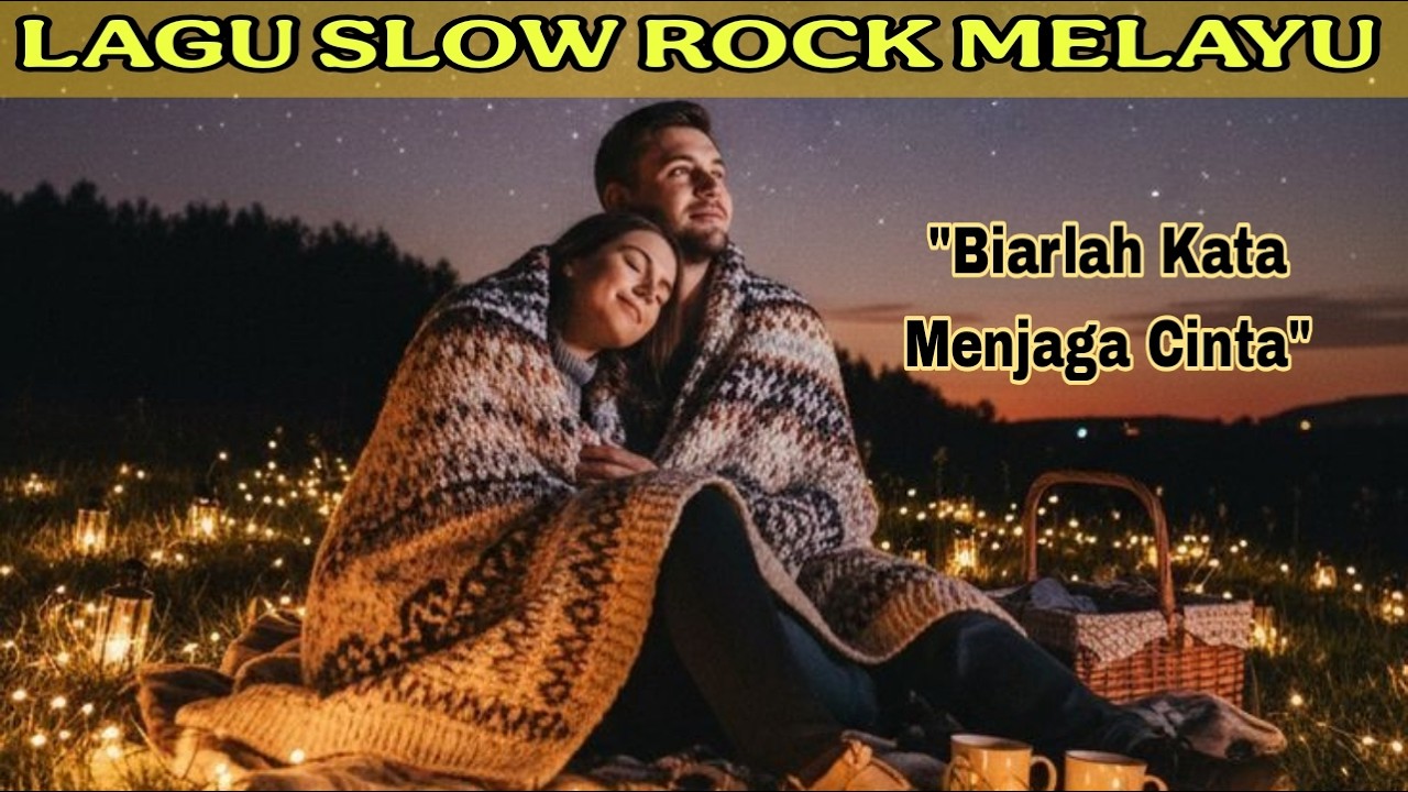 BIARLAH KATA MENJAGA CINTA - LAGU SLOW ROCK MELAYU MENYENTUH HATI