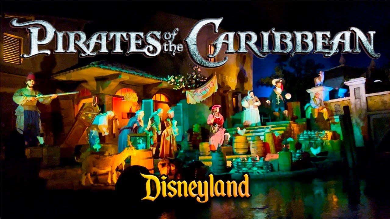 Pirates of the Caribbean Ride Disneyland | Front Seat Full Ride 4K POV