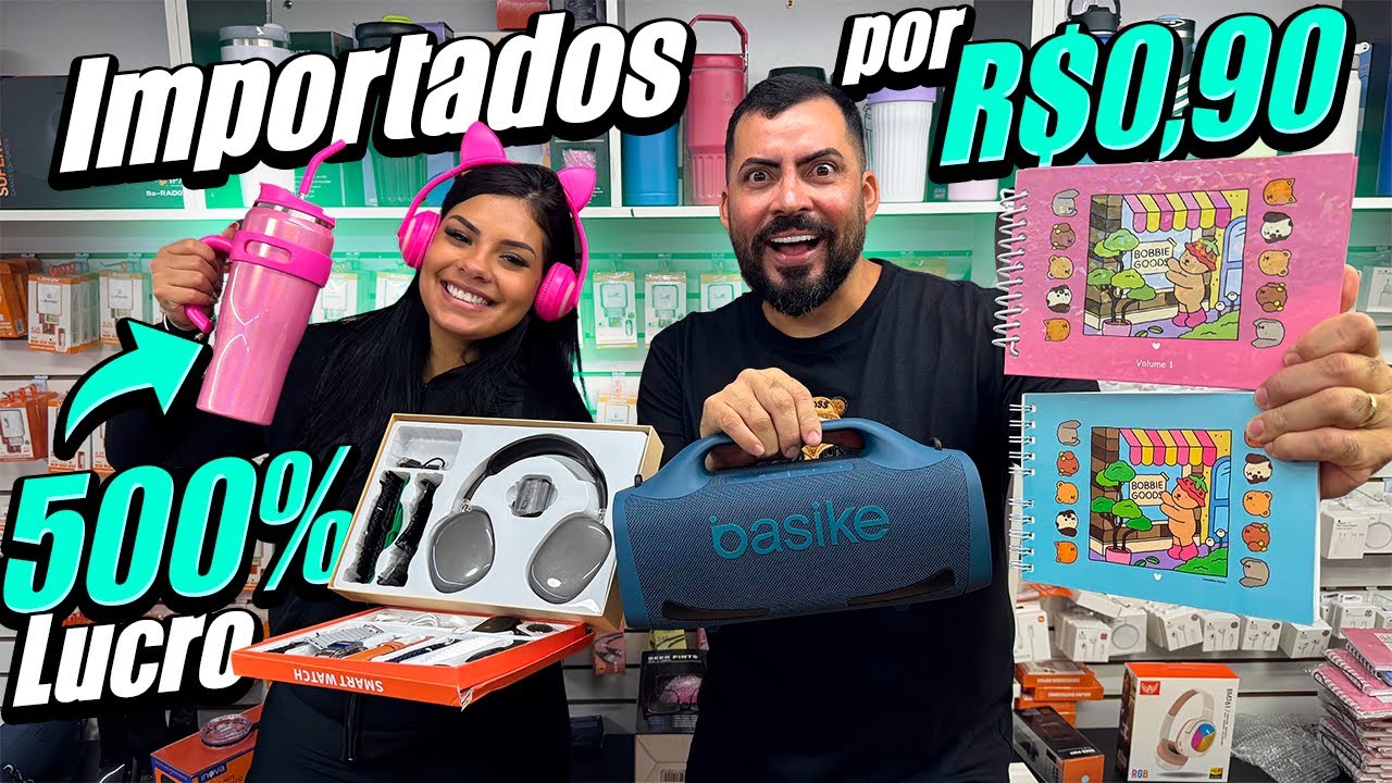ATACADO NA 25 DE MARÇO MAIS BARATO QUE A SHOPEE: ELETRÔNICOS PRA GANHAR DINHEIRO TODO DIA!