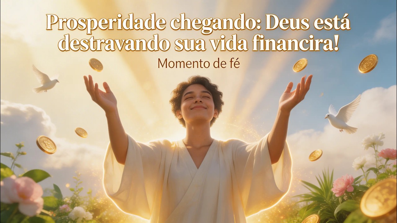 Prosperidade chegando: Deus est&aacute; destravando sua vida financeira!🙏🔥