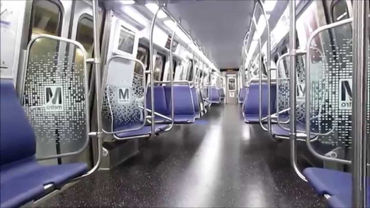WMATA Metrorail 7000 Series Railcars on Red Line