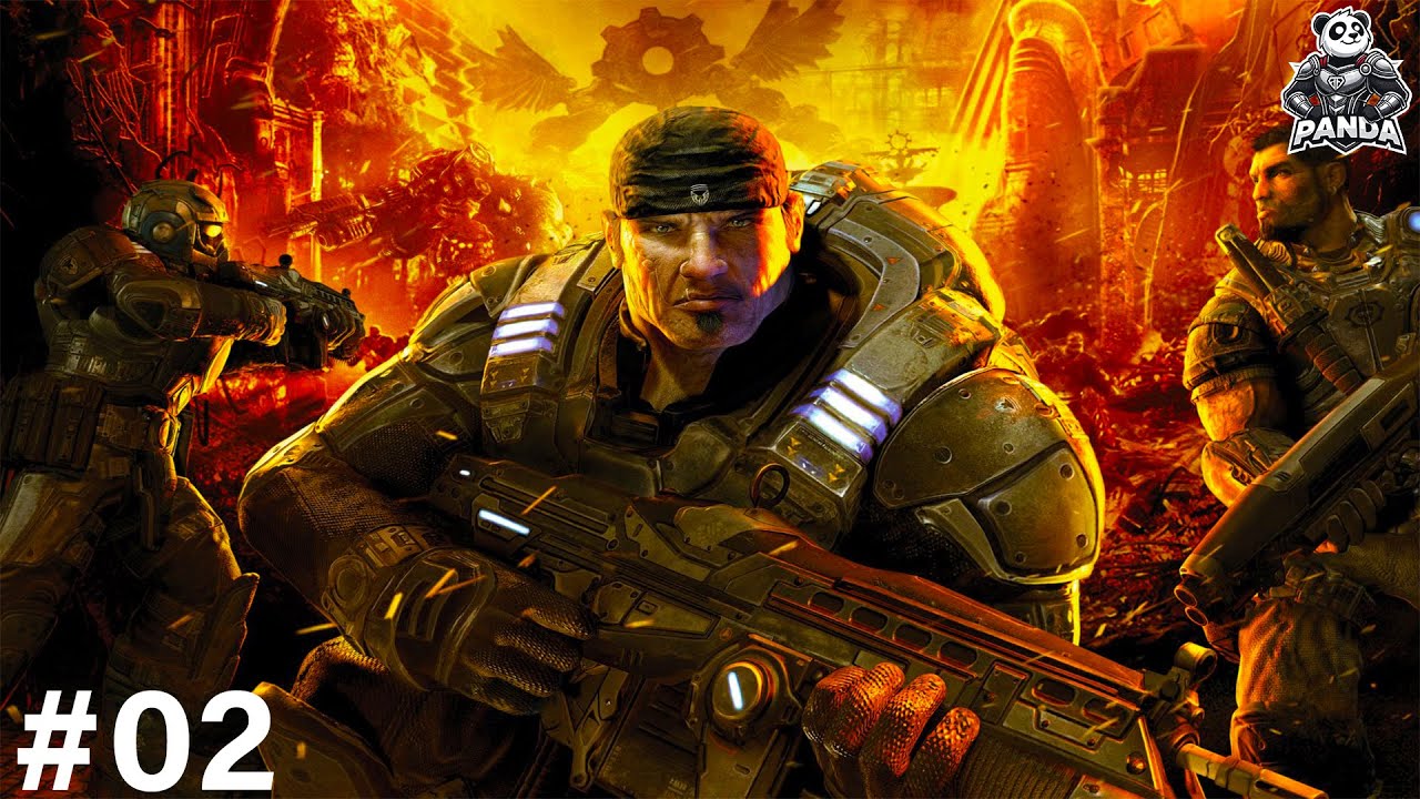 Gears of War Ultimate Edition Let's Play w/SanderThePanda / Polish Friend Part 2