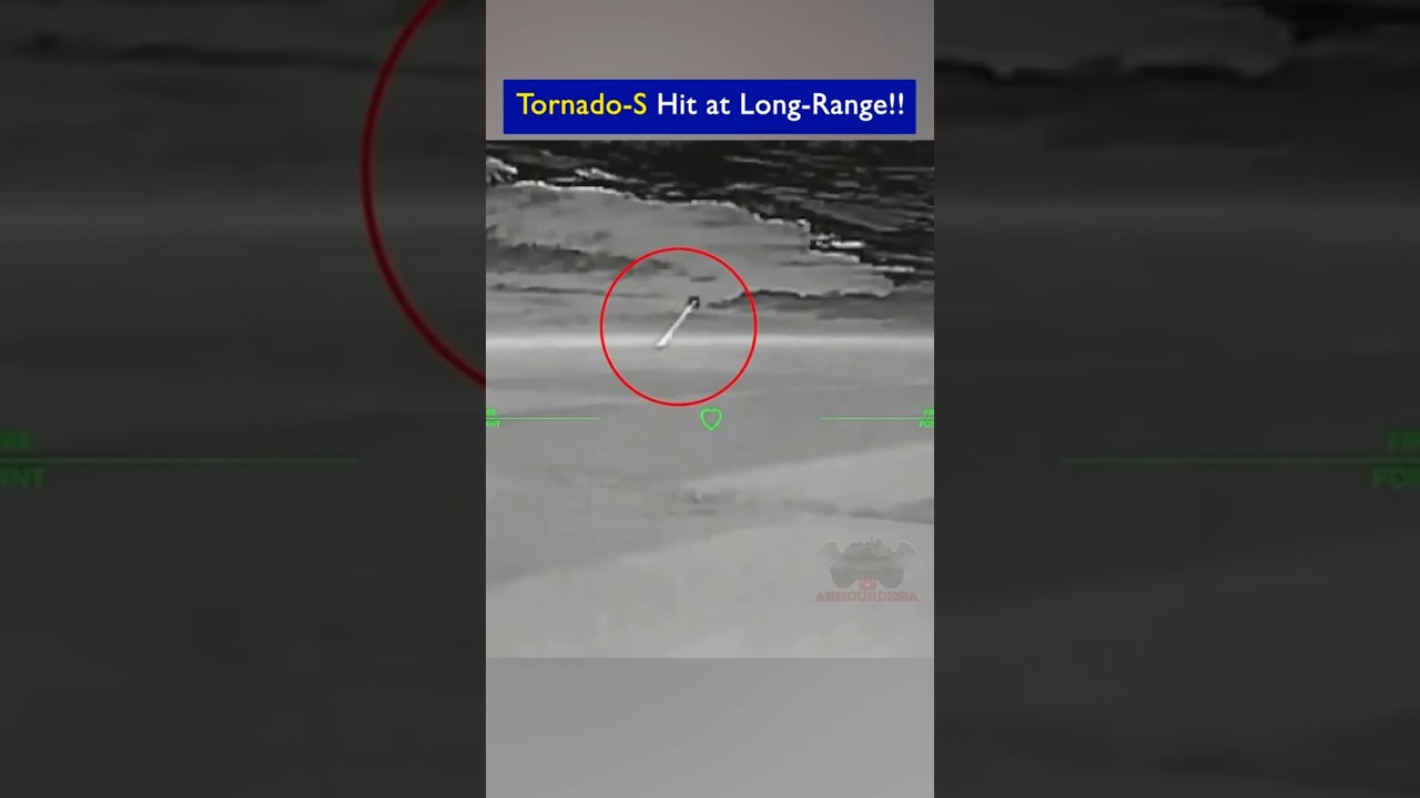 Precision Strike: Tornado-S Destroyed by Long-Range Kamikaze Drone!!