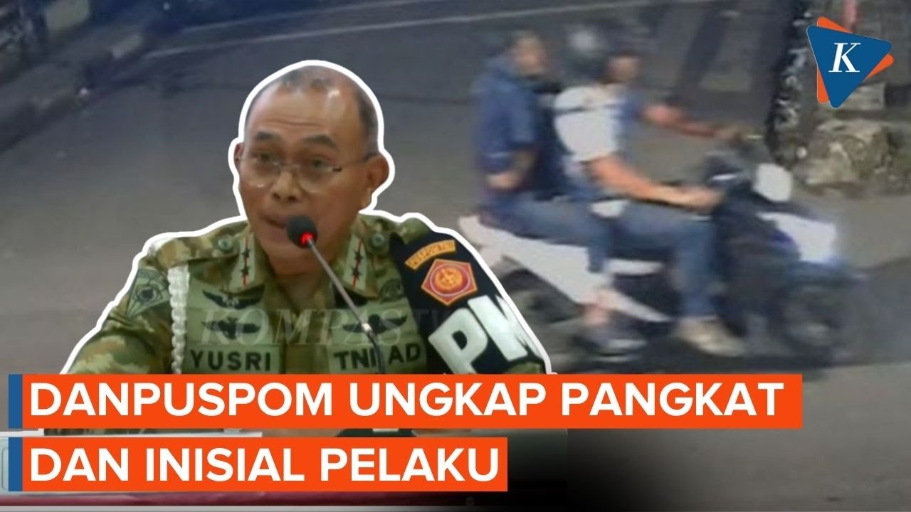 Terungkap! Pangkat dan Matra Terduga Prajurit TNI Pelaku Penyiraman Air Keras