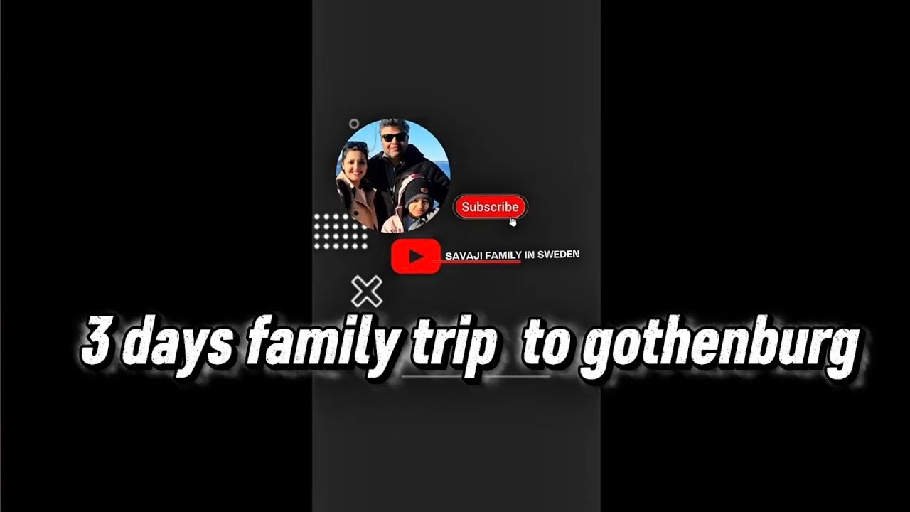 THREE days family vacation to gothenburg FIRST EPOSIDE you finally booked the trip ✈️🔥#familytime 