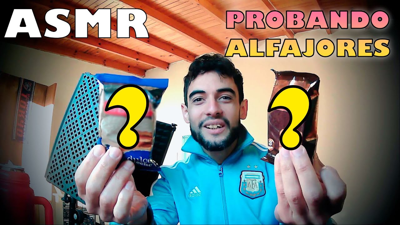 ASMR | Probando ALFAJORES ESPECIALES