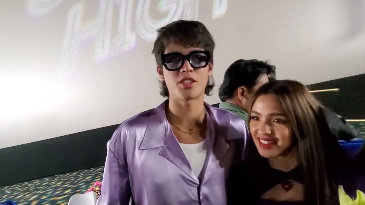 Andrea Brillantes at Kyle Echarri Biglang Nag Walk-out sa Tanong ng Isang Press