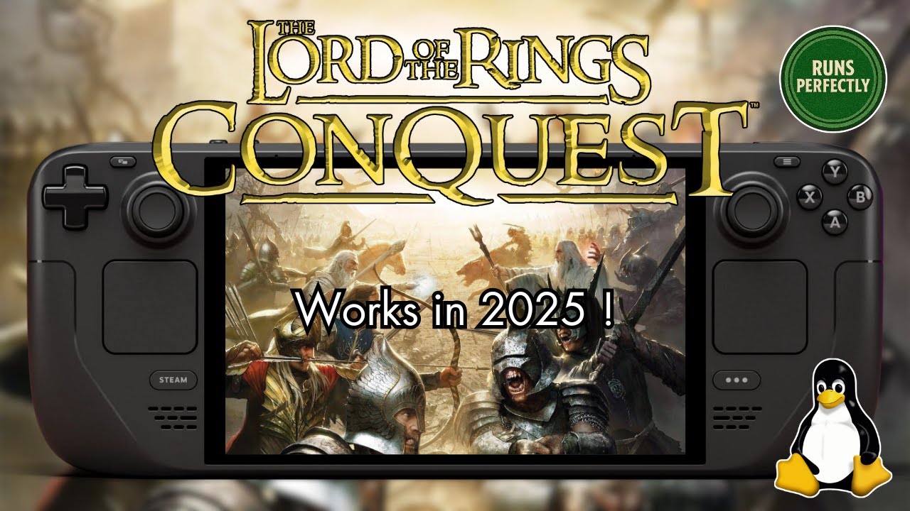 LOTR Conquest Runs on Steam Deck in 2026 — Setup + Gameplay