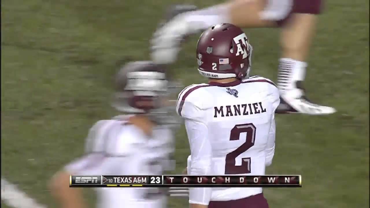 Texas A&M - Manziel to Evans for 7 Yd TD