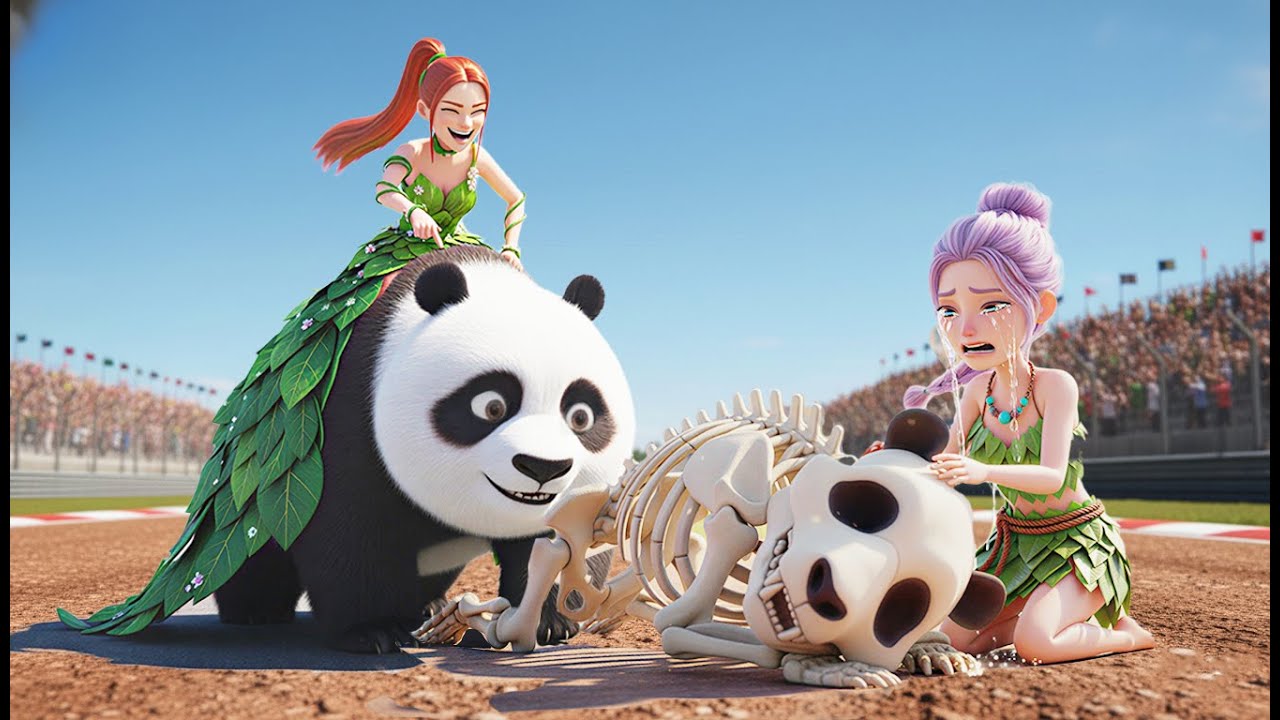 RUMI Gets Panda Racing Championship -  KPOP Demon Hunters