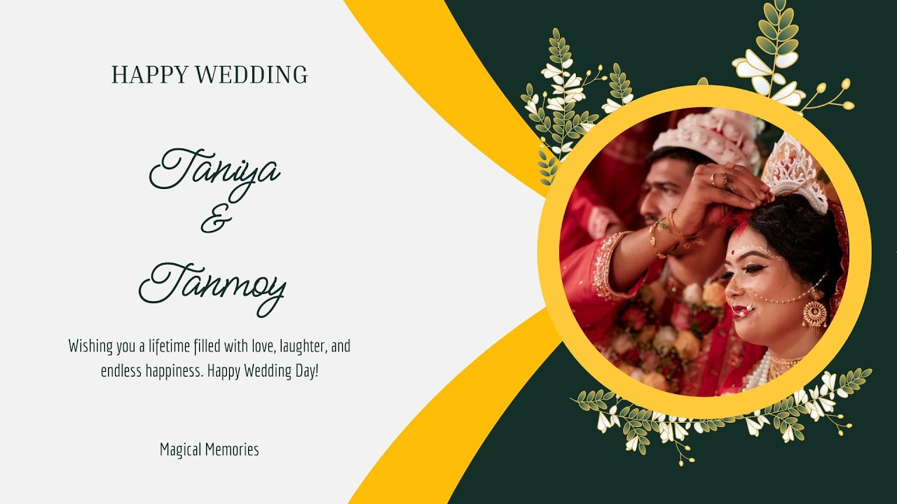 Taniya & Tanmoy Wedding Film 2026 | Emotional Bengali Wedding Cinematic Video | #love