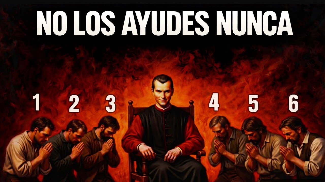 Nunca salves a estos 6 tipos de personas, la advertencia de Maquiavelo