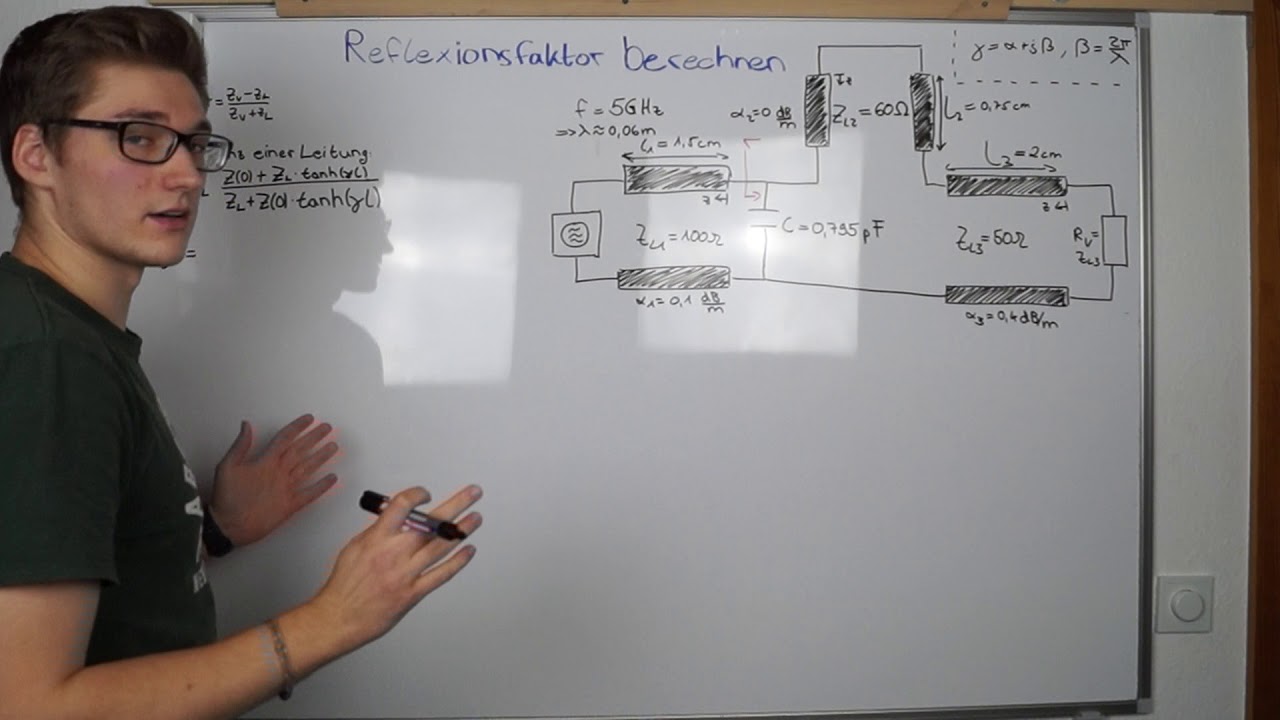 Reflexionsfaktor berechnen | Hochfrequenztechnik