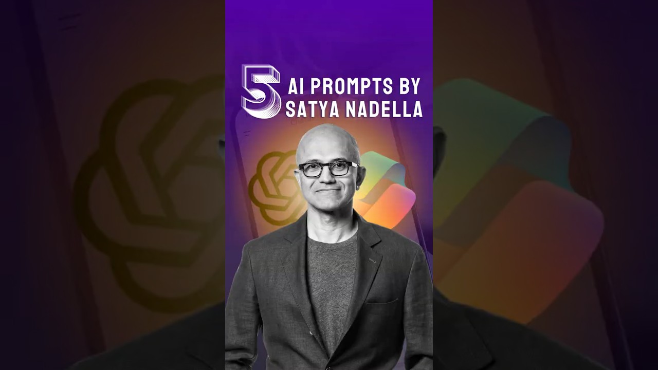 Microsoft CEO Satya Nadella&rsquo;s 5 AI Prompts to Supercharge Your Workflow