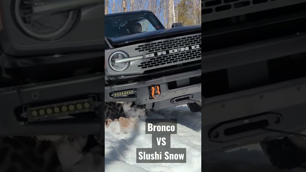 Bronco Hidden Winch To the RESCUE 🐎🏗