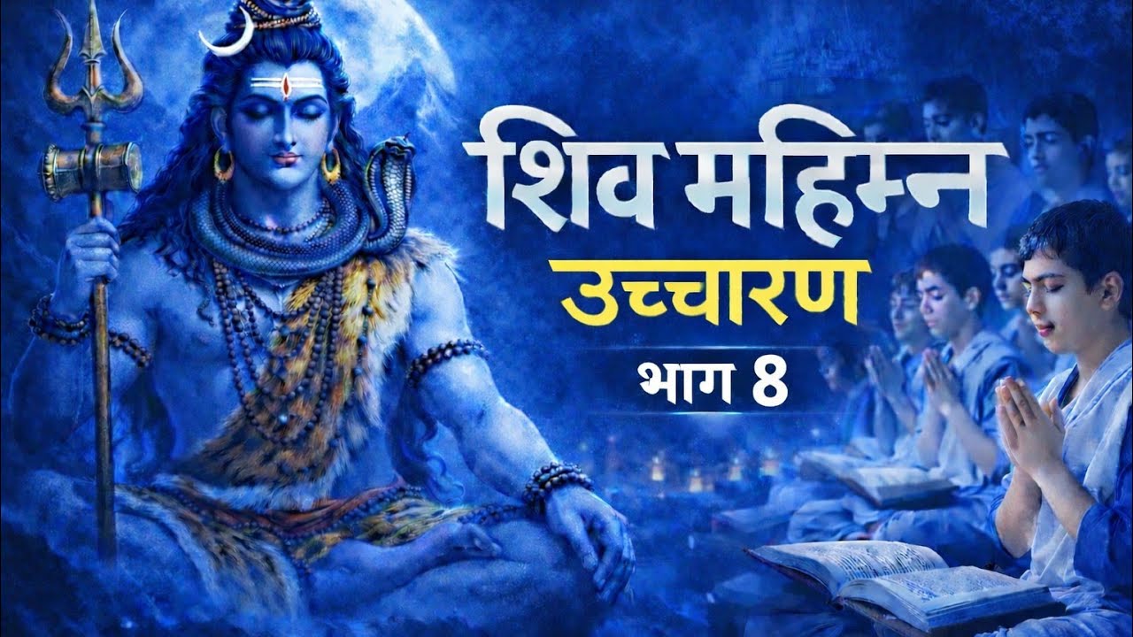 महिम्न स्तोत्र का उच्चारण सीखे आसानी से 