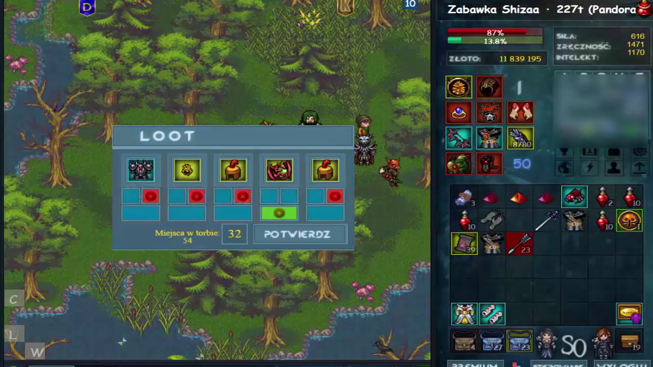 [#100] Margonem - Mix heros&oacute;w 9 legend, ~100 heros&oacute;w [Pandora]