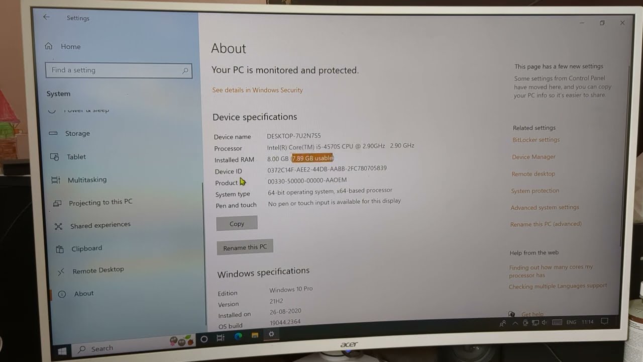 Product ID check window 10 PC,how to check product id in PC
