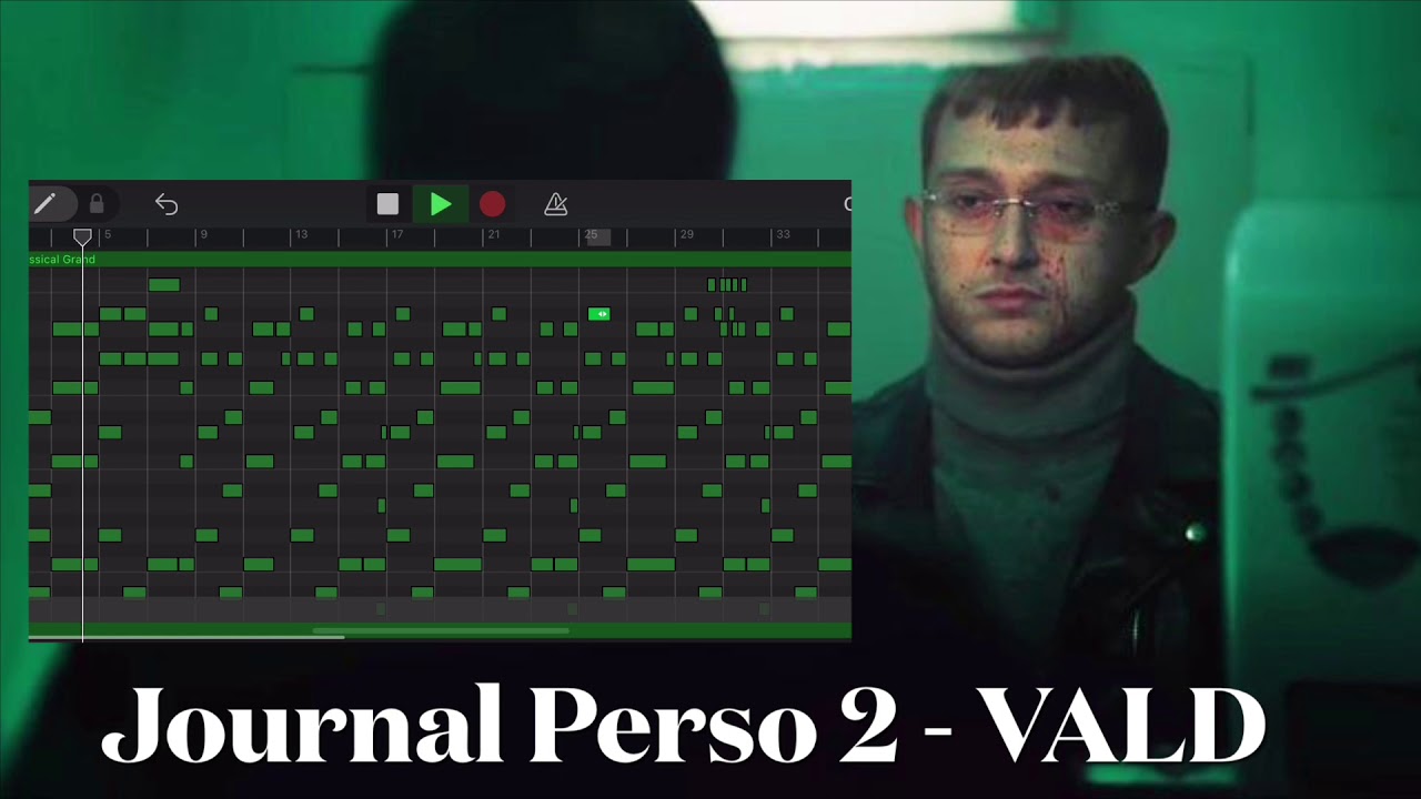 Journal Perso 2 - VALD ( garageband instrumentale remake )