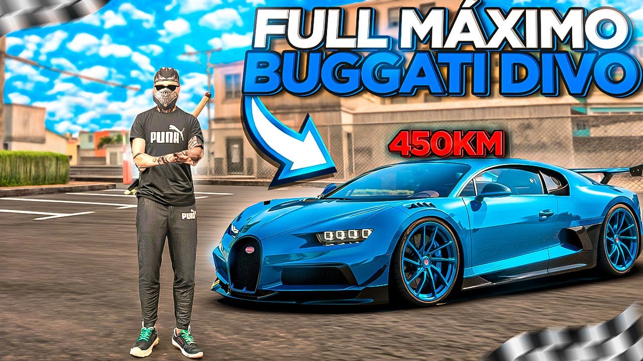 TUNEI MINHA NOVA BUGATTI DIVO NO MÁXIMO RIO RISE