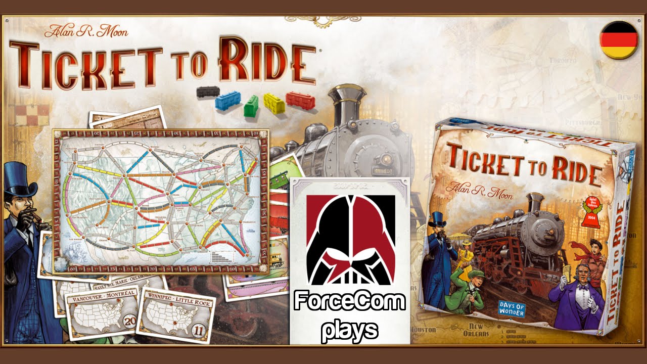 Ticket to Ride - Deutsch Ersteindruck / German First Impression