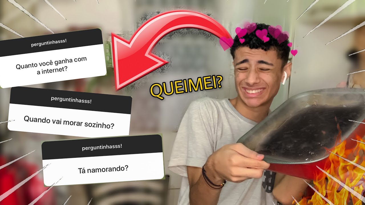 TENTANDO fazer BROWNIE + respondendo perguntas 😗✌🏼 | Gustax