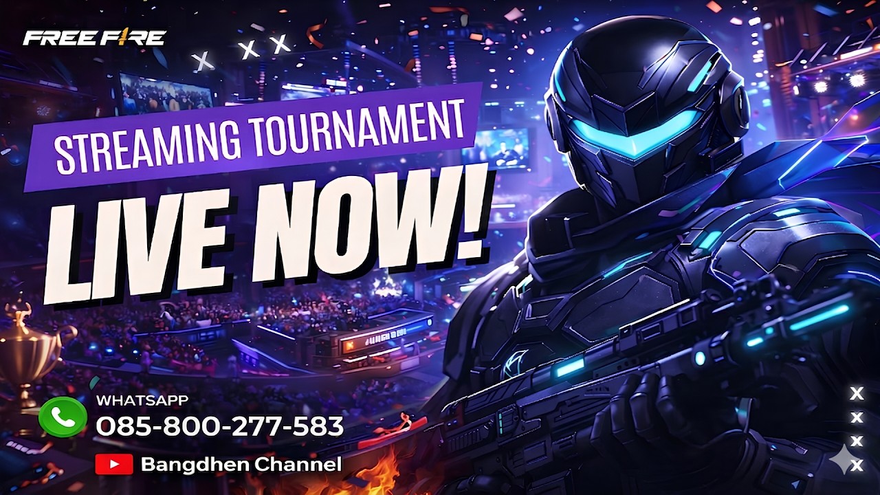 🛑 LIVE HARI INI || BATTLE OF LAGA ELITE CEES FREE FIRE BY ROG REBELLION VS PHOENIX