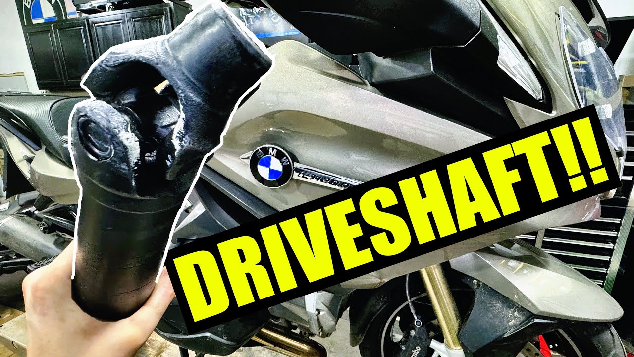 BMW R1200RT Driveshaft Inspection