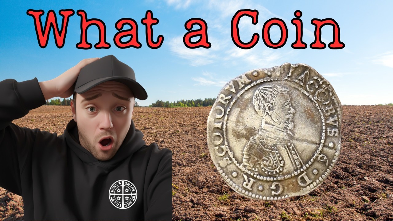 Metal Detecting New Fields In Scottish Highlands | A Beautiful Hammered Coin Found Treasure Hunting