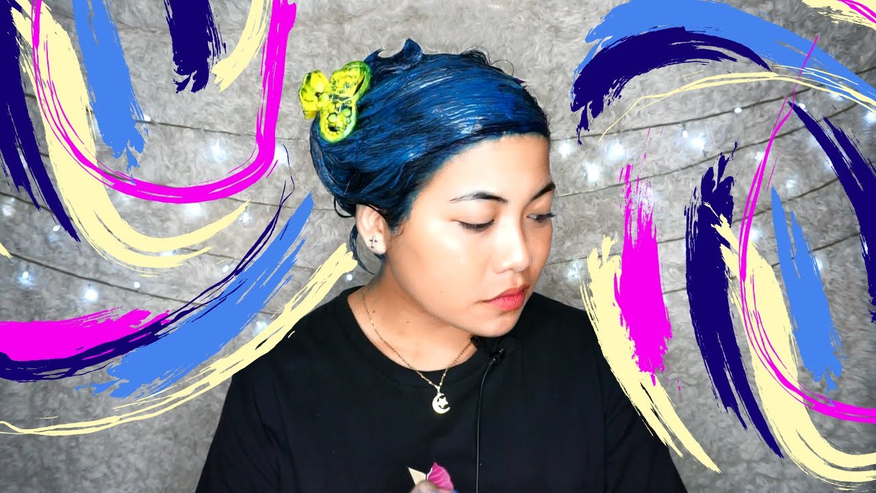 DIY HAIR COLOR! (BLUE-BLACK) 70 PHP ONLY!