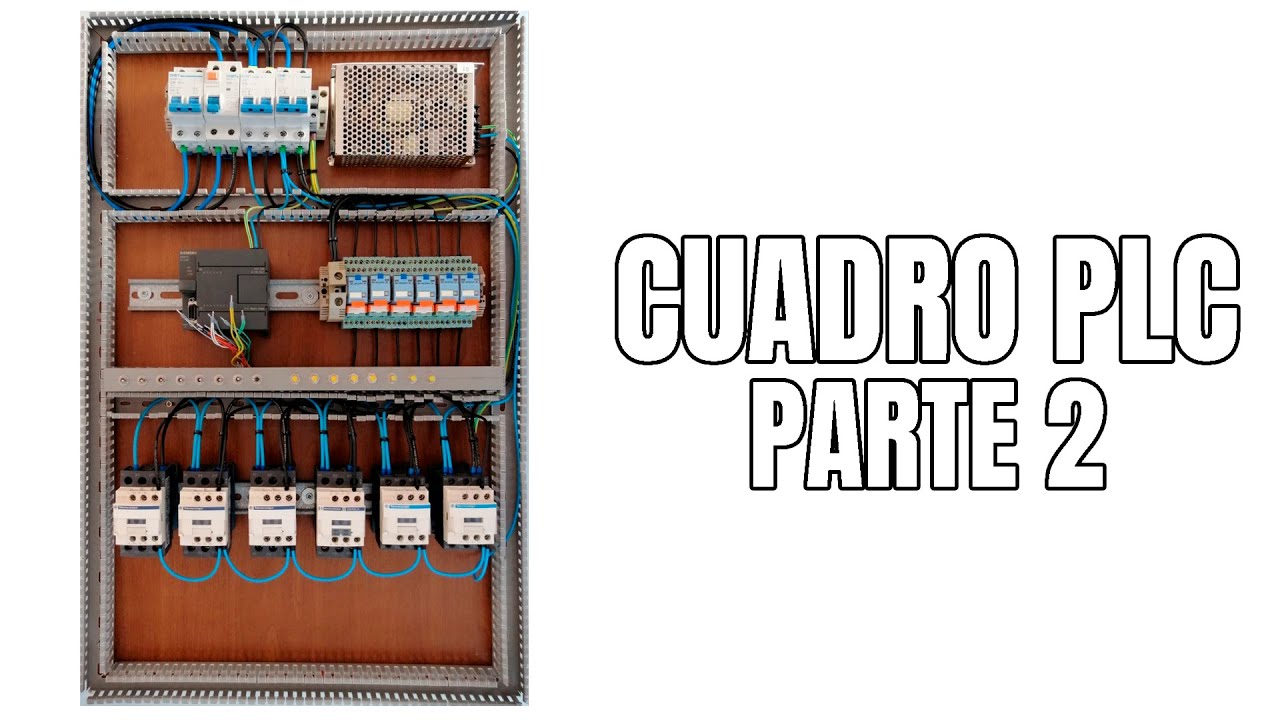 CUADRO PLC (AUTÓMATA PROGRAMABLE) S7-200. PARTE 2.