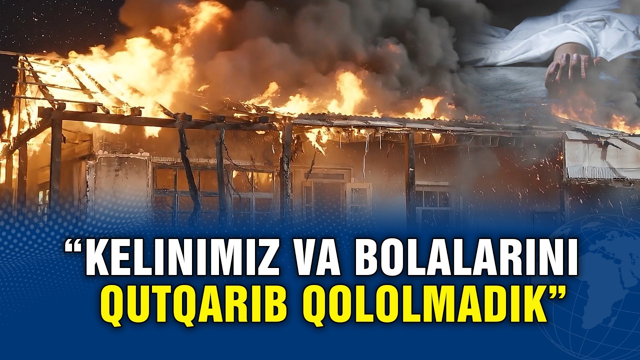 TOSHKENTDA ICHIDA 11 KISHI BO‘LGAN UY BUTUNLAY YONIB KETDI