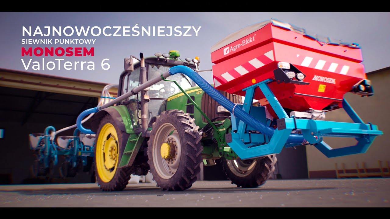 Nowości w GR Witkowscy! Najnowocześniejszy siewnik punktowy Monosem ValoTerra 6
