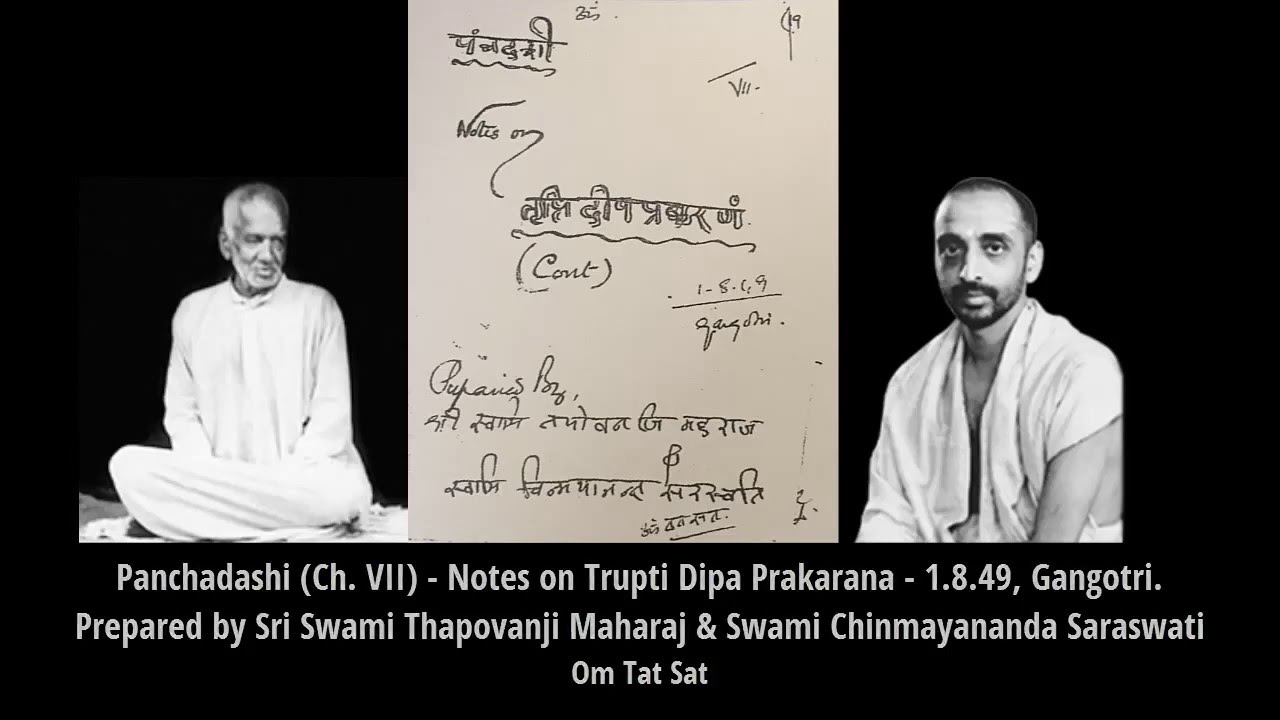 Episode 31 - Swami Chinmayananda Documentary