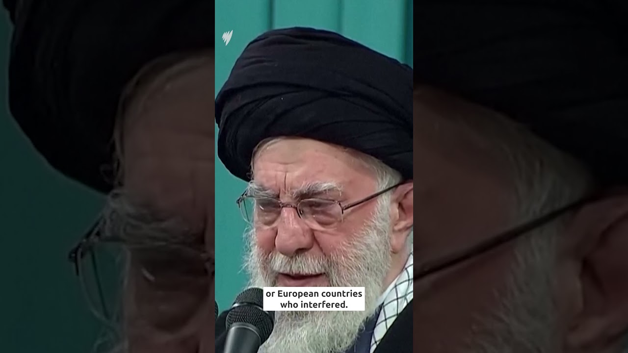 Khamenei blames Trump for inciting Iran protests: 'We consider the US president guilty'