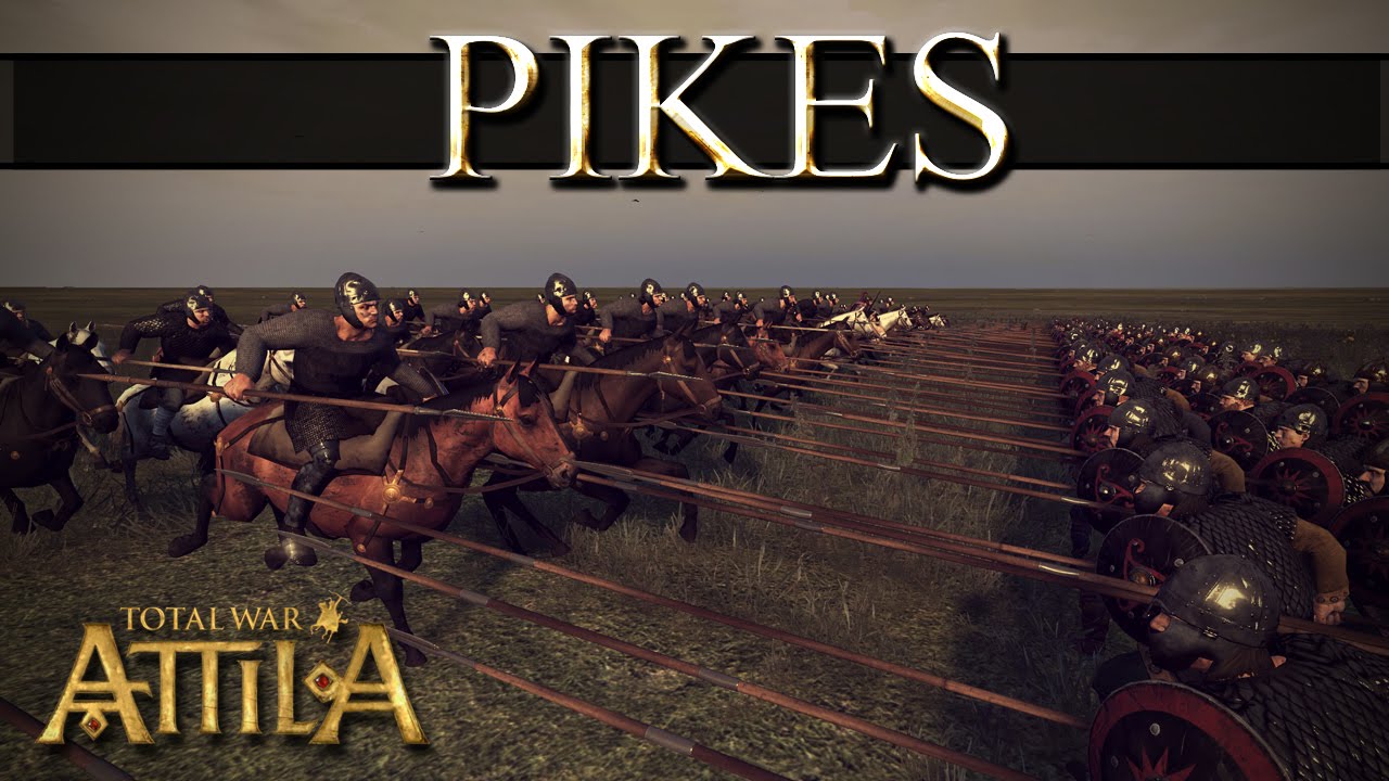 Механика Total War Attila — как победить пикинеров в лобовой атаке с помощью тагматской кавалерии?