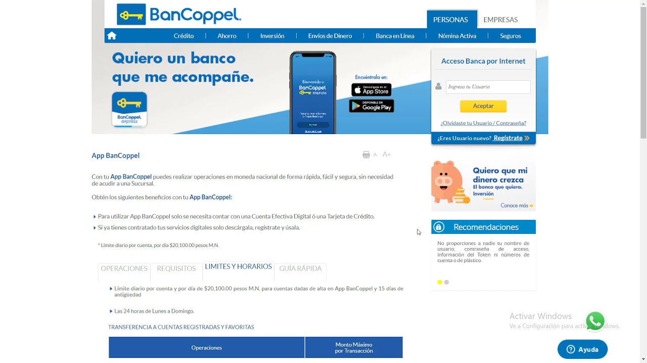 &iquest;Cu&aacute;l es el l&iacute;mite de transferencia bancoppel express ? &iquest;Maximo? ❤️