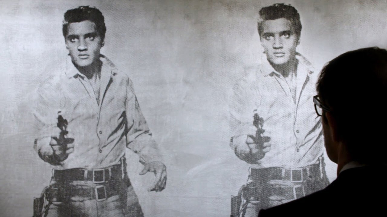Warhol Paints Elvis on the Silver Screen