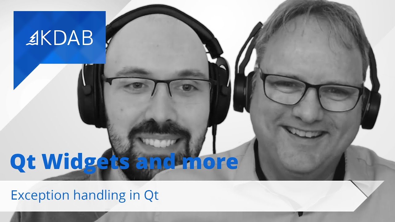 Exception Handling in Qt