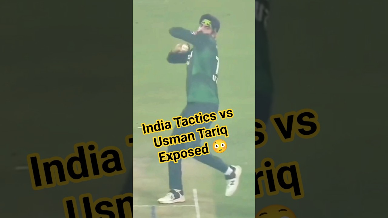 India Tactics vs Usman Tariq Exposed 😳 #indvspak #shorts