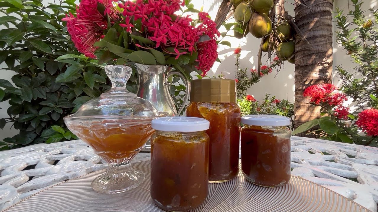 Del árbol a la olla: mermelada de mango rosa 🍯🥭 