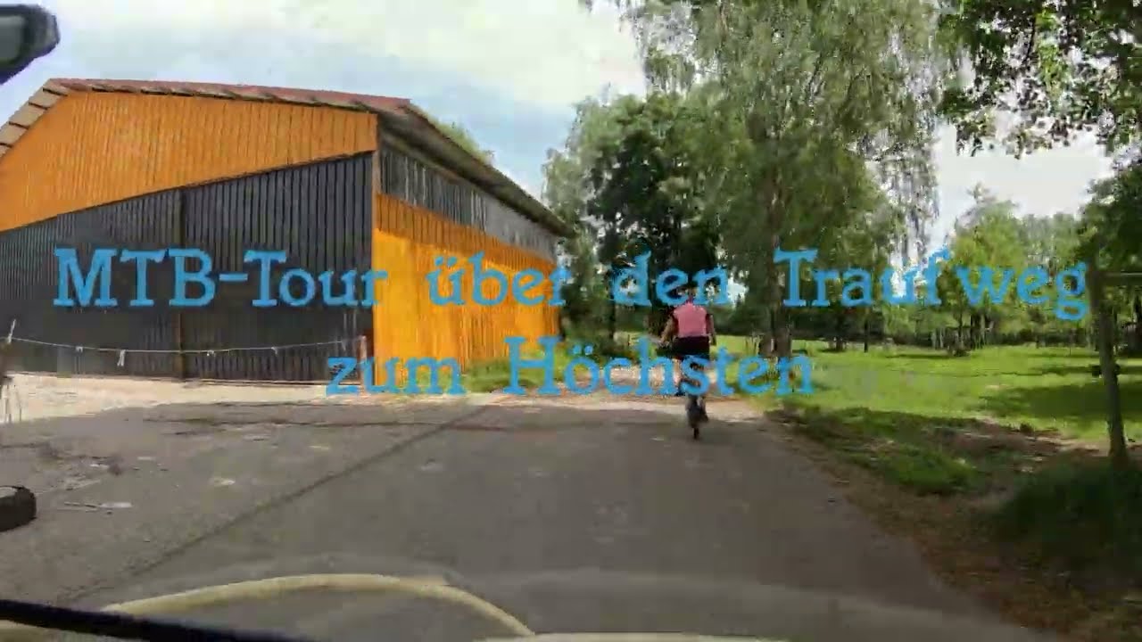 MTB Tour Höchsten Illmensee 2022 05 22