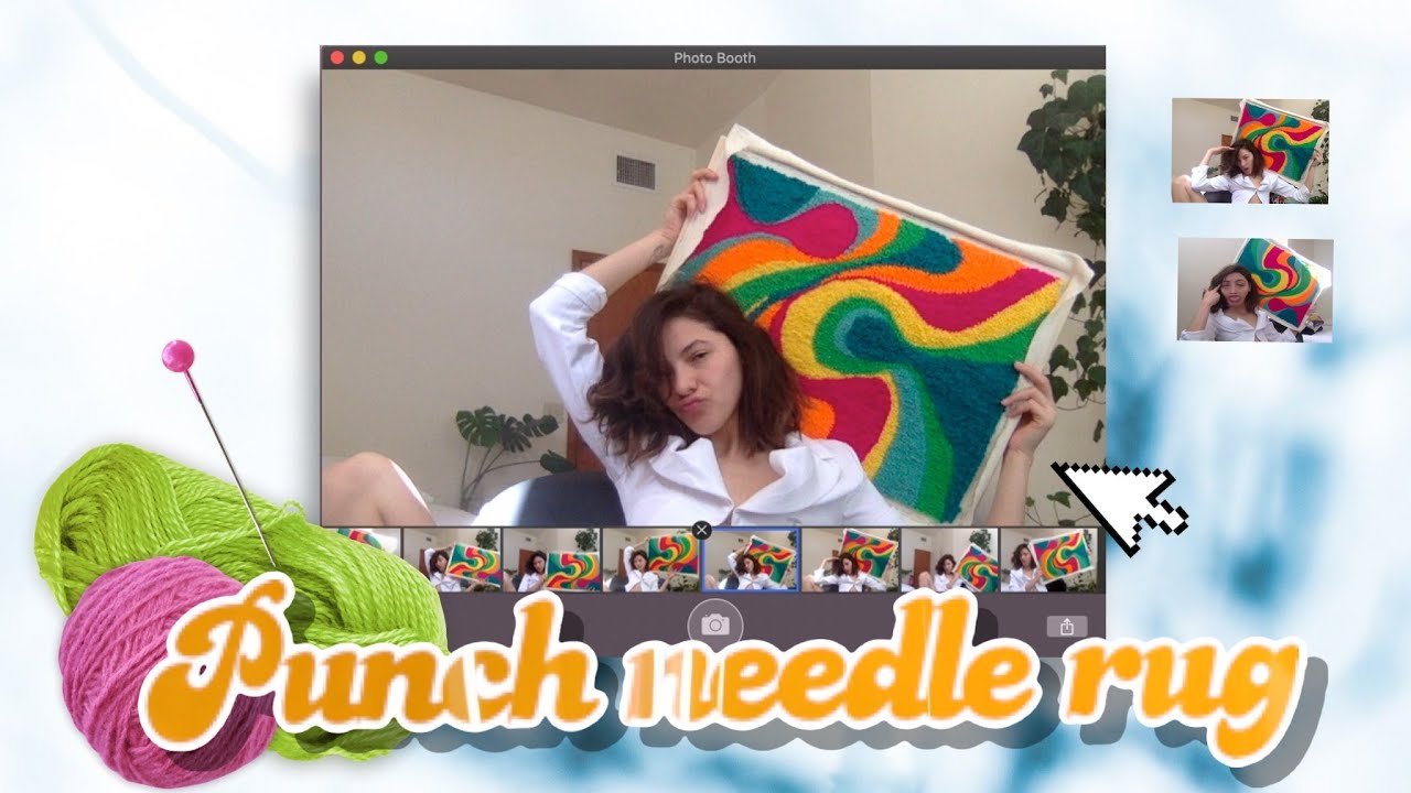MADE MY DREAM RUG BY HAND: Punch Needle Technique!