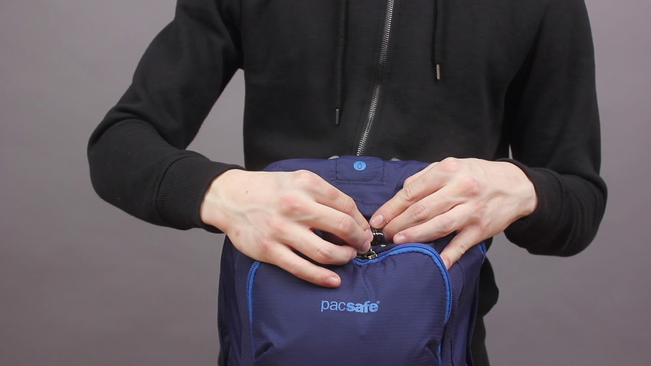 Обзор рюкзака: Pacsafe Venturesafe 15L G3 (умный рюкзак антивор)