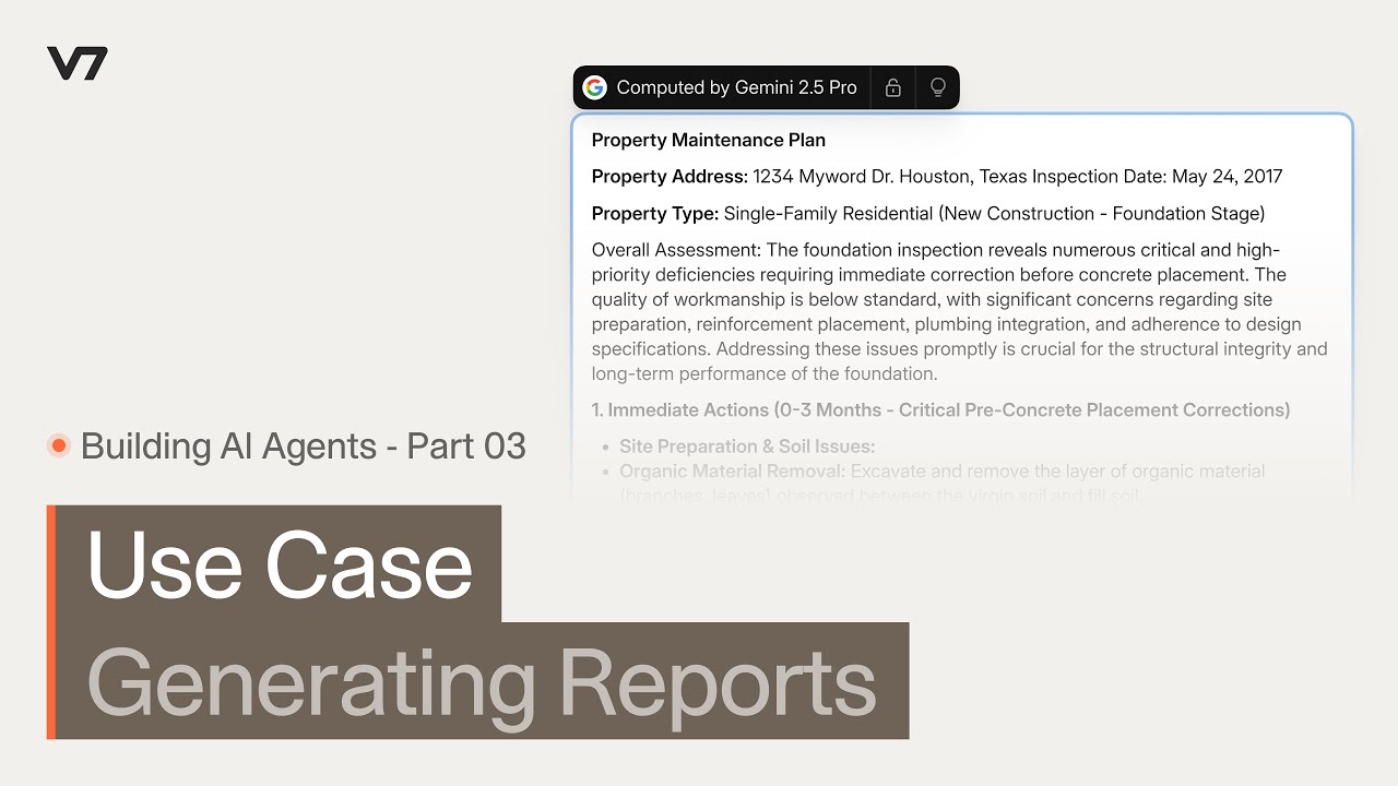 Building AI Agents | Part 3: Real-World Use Case &ndash; Automated Report Generation
