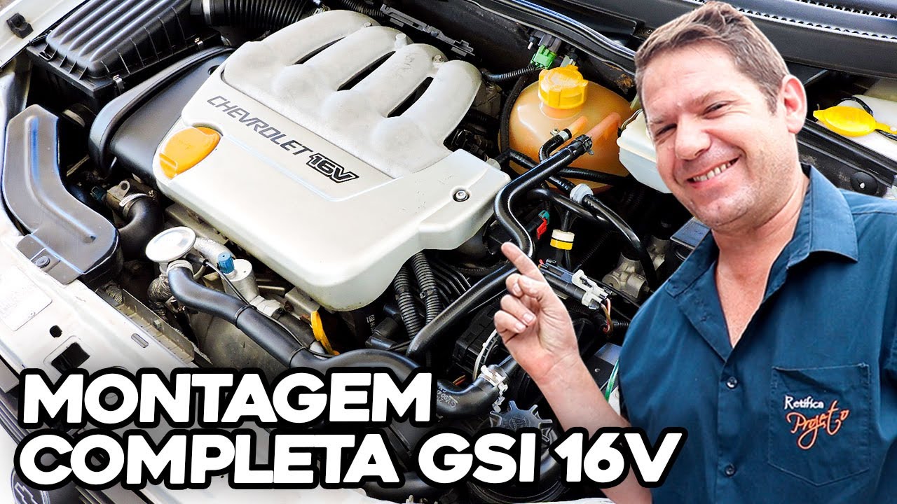 VAI FICAR ZERO!!🔥🤟🏻 MONTAGEM COMPLETA MOTOR 1.6 16V DE CORSA GSI!!😎