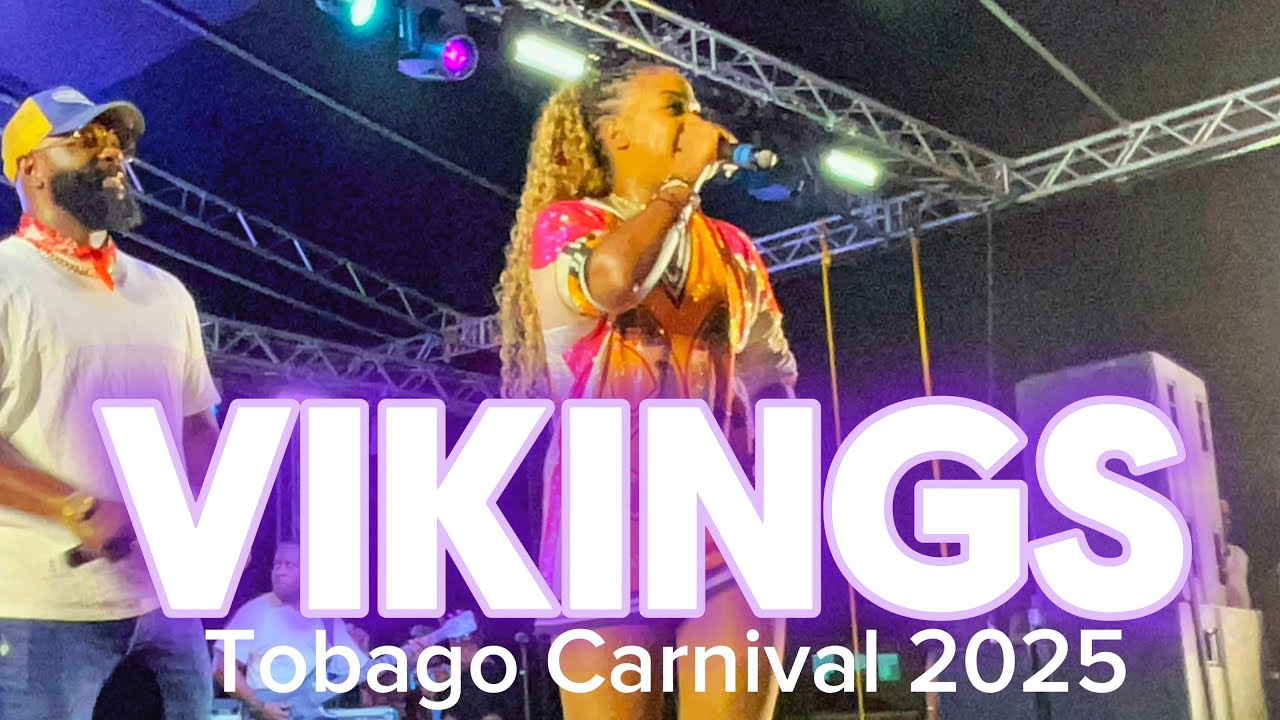 Bunji Garlin and Fay Ann Lyons at Suite Soca All Inclusive Fete in Tobago