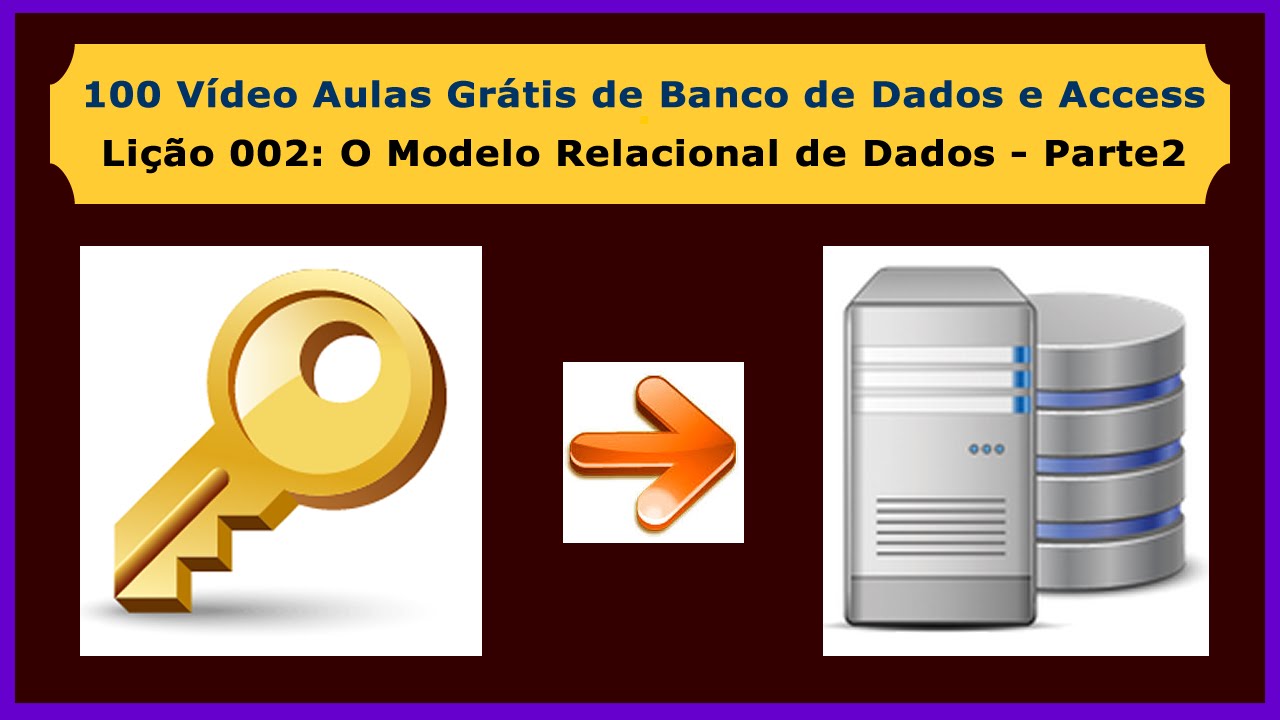 Lição 002 - Curso Gratuito de Access e Banco de Dados - O Modelo Relacional de Dados - Parte 2