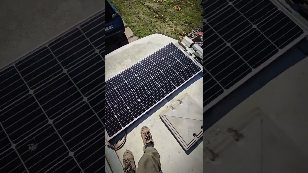 PANOU FOTOVOLTAIC 435W PENTRU AUTORULOTA #panourifotovoltaice #sharyvlogger #camper #electric 